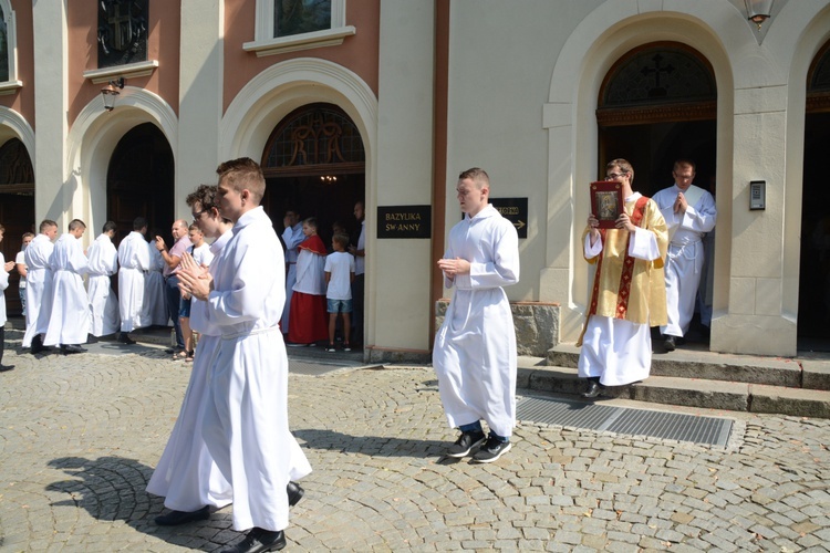 Pielgrzymka LSO na Górę św. Anny