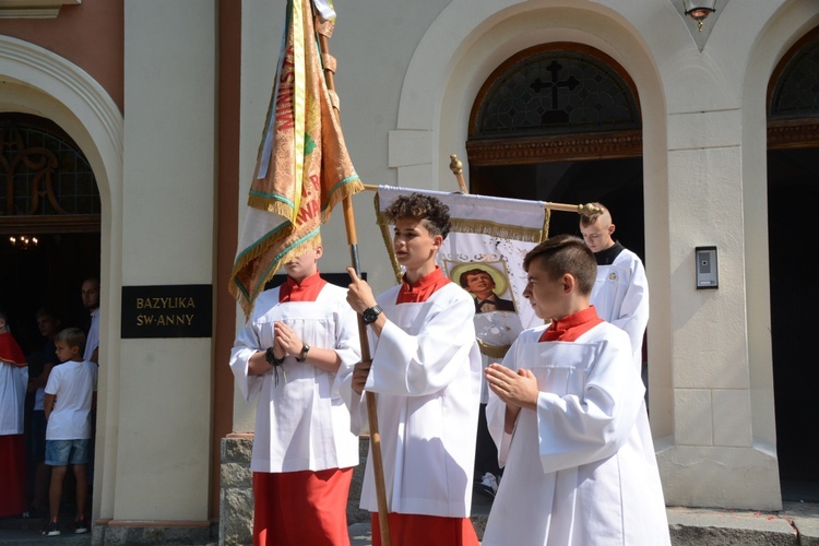 Pielgrzymka LSO na Górę św. Anny