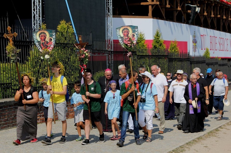 Powitanie 408. Pieszej Pielgrzymki Żywieckiej na Jasnej Górze - 2019