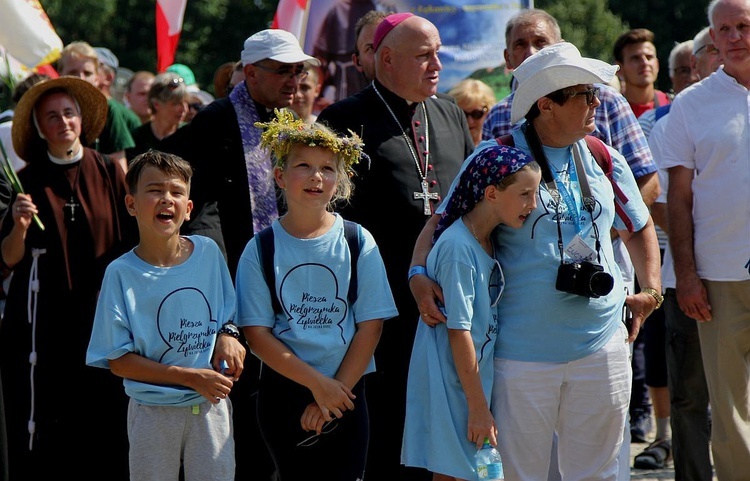 Powitanie 408. Pieszej Pielgrzymki Żywieckiej na Jasnej Górze - 2019