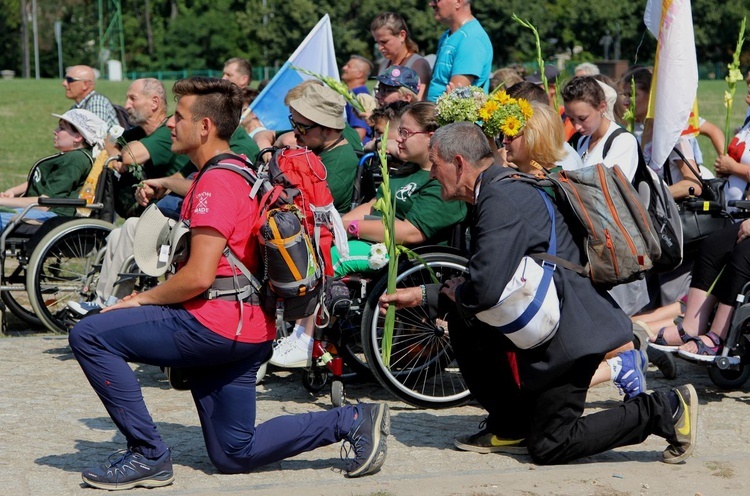 Powitanie 408. Pieszej Pielgrzymki Żywieckiej na Jasnej Górze - 2019