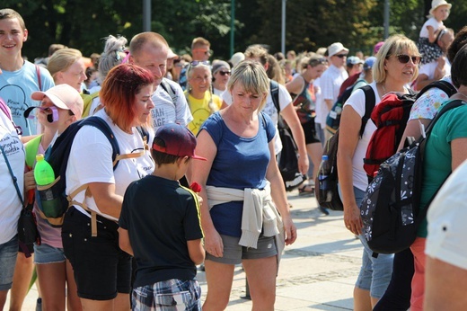 Powitanie 408. Pieszej Pielgrzymki Żywieckiej na Jasnej Górze - 2019