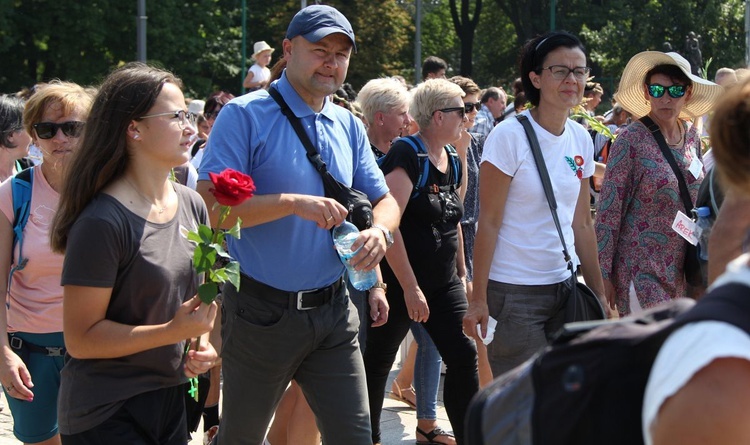 Powitanie 408. Pieszej Pielgrzymki Żywieckiej na Jasnej Górze - 2019