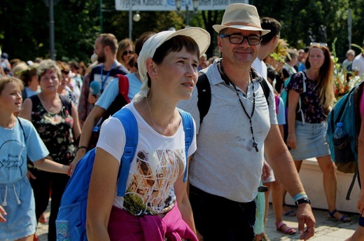 Powitanie 408. Pieszej Pielgrzymki Żywieckiej na Jasnej Górze - 2019