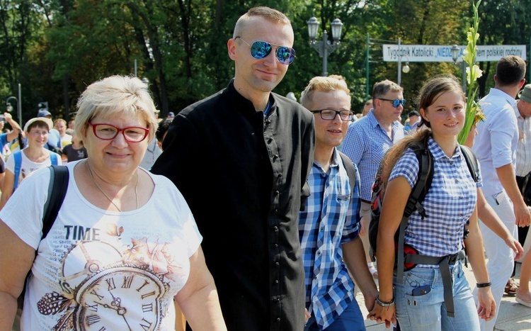 Powitanie 408. Pieszej Pielgrzymki Żywieckiej na Jasnej Górze - 2019