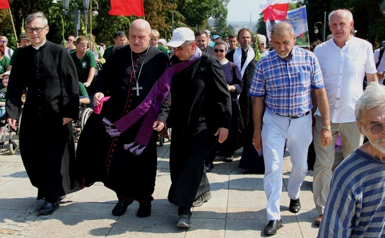 Powitanie 408. Pieszej Pielgrzymki Żywieckiej na Jasnej Górze - 2019