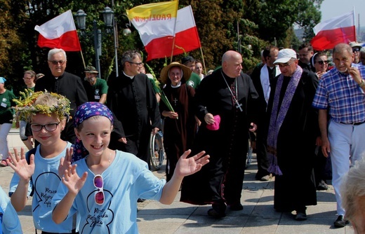 Powitanie 408. Pieszej Pielgrzymki Żywieckiej na Jasnej Górze - 2019