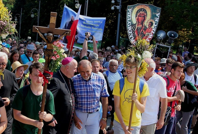 Powitanie 408. Pieszej Pielgrzymki Żywieckiej na Jasnej Górze - 2019