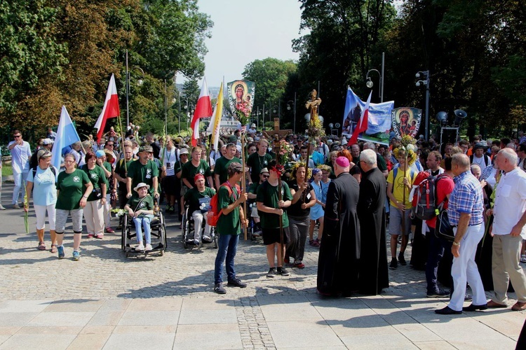 Powitanie 408. Pieszej Pielgrzymki Żywieckiej na Jasnej Górze - 2019