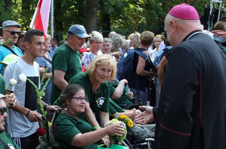 Powitanie 408. Pieszej Pielgrzymki Żywieckiej na Jasnej Górze - 2019