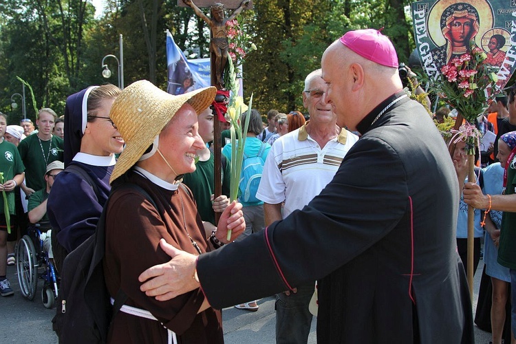 Powitanie 408. Pieszej Pielgrzymki Żywieckiej na Jasnej Górze - 2019