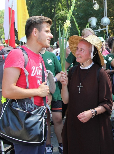 Powitanie 408. Pieszej Pielgrzymki Żywieckiej na Jasnej Górze - 2019