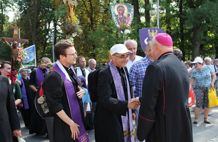 Powitanie 408. Pieszej Pielgrzymki Żywieckiej na Jasnej Górze - 2019