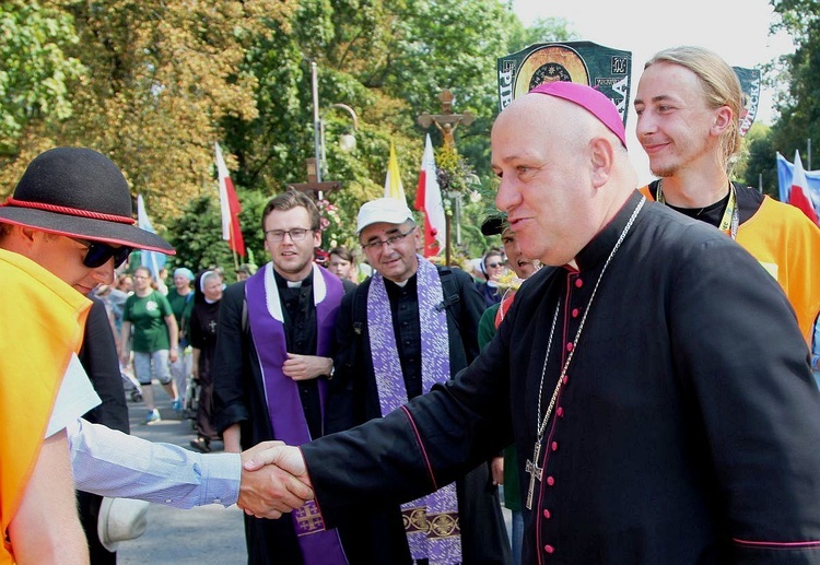 Powitanie 408. Pieszej Pielgrzymki Żywieckiej na Jasnej Górze - 2019