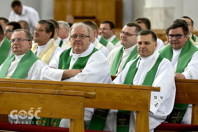 Spotkanie rejonowe księży w Wałbrzychu