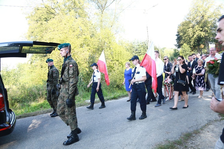 Pogrzeb Wiesława Budzika ps. "Roland"