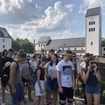 Pielgrzymka stypendystów Funduszu im. bł. ks. Szramka do Dachau