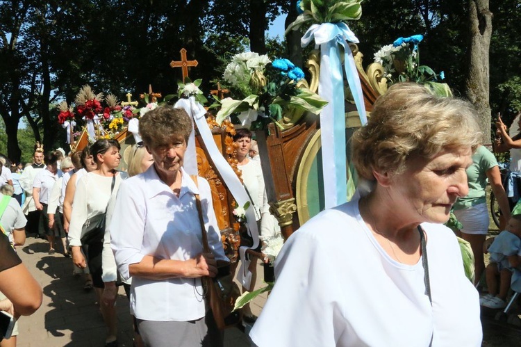 Uroczystości odpustowe w Wąwolnicy