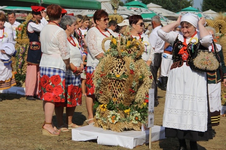 Dożynki wojewódzkie w Zakliczynie