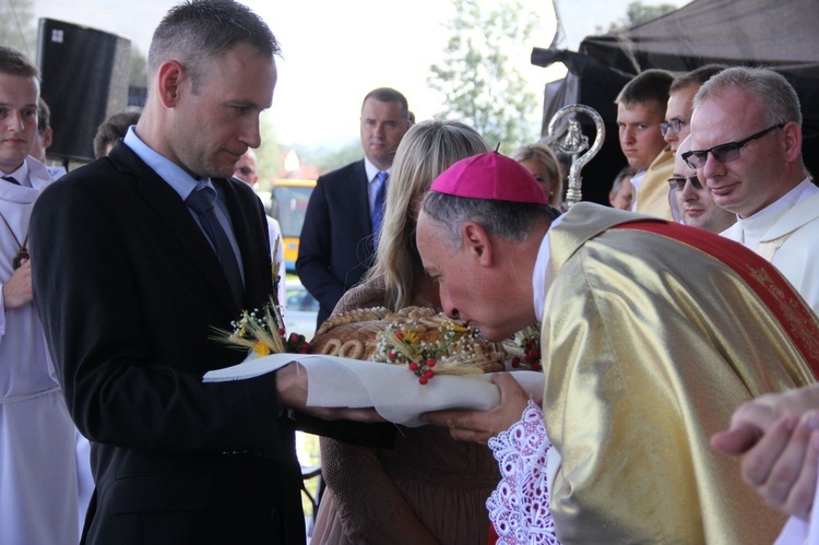 Dożynki wojewódzkie w Zakliczynie