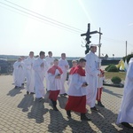 Klerycy idą pieszo na Jasną Górę - dzień 4