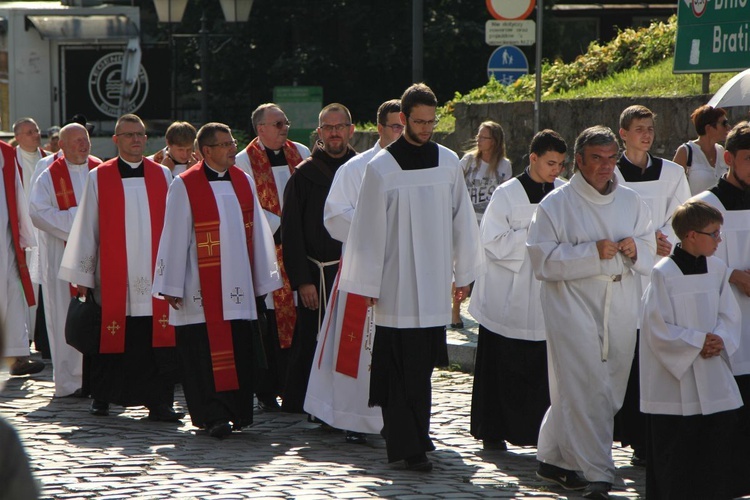 Ze św. Melchiorem w Cieszynie ponad granicami - procesja 2019