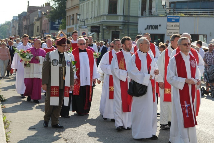 Ze św. Melchiorem w Cieszynie ponad granicami - procesja 2019