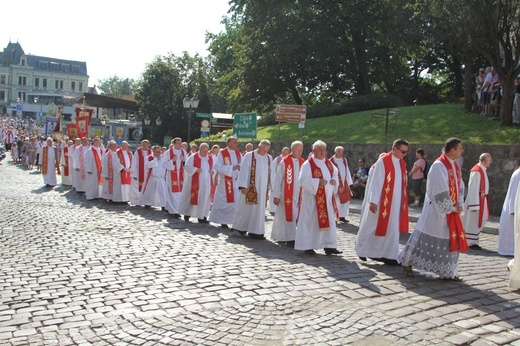 Ze św. Melchiorem w Cieszynie ponad granicami - procesja 2019