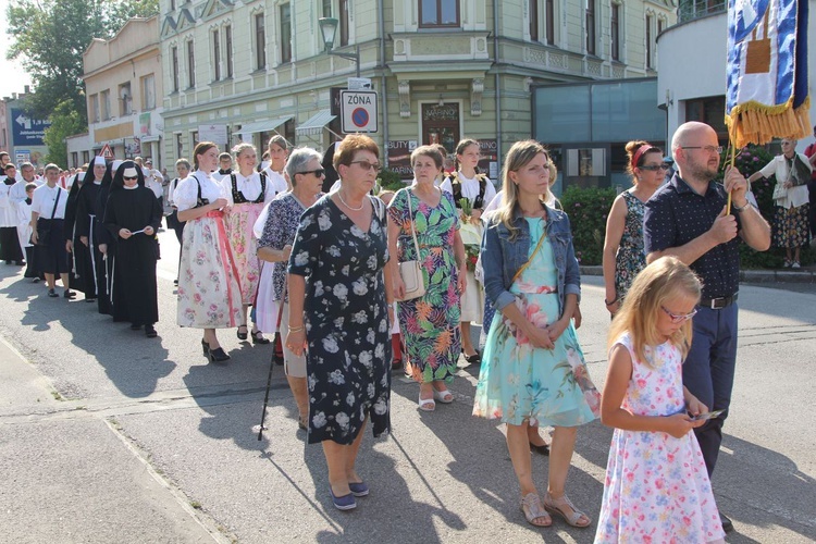 Ze św. Melchiorem w Cieszynie ponad granicami - procesja 2019