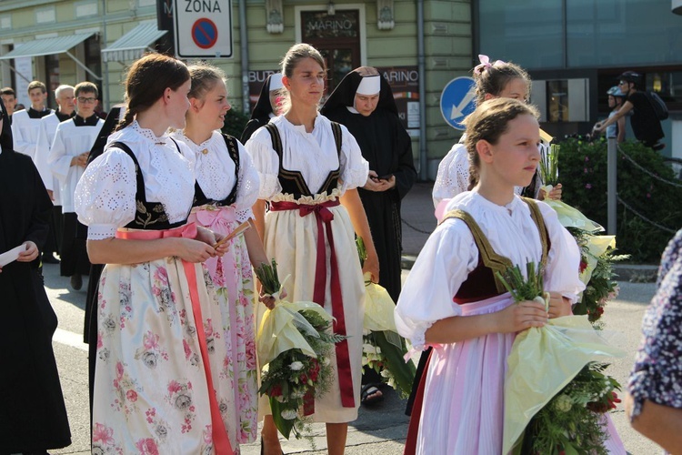 Ze św. Melchiorem w Cieszynie ponad granicami - procesja 2019