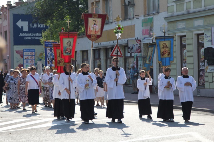 Ze św. Melchiorem w Cieszynie ponad granicami - procesja 2019