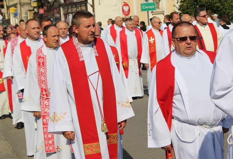 Ze św. Melchiorem w Cieszynie ponad granicami - procesja 2019