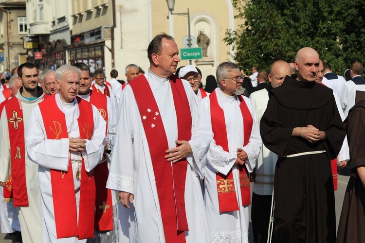 Ze św. Melchiorem w Cieszynie ponad granicami - procesja 2019