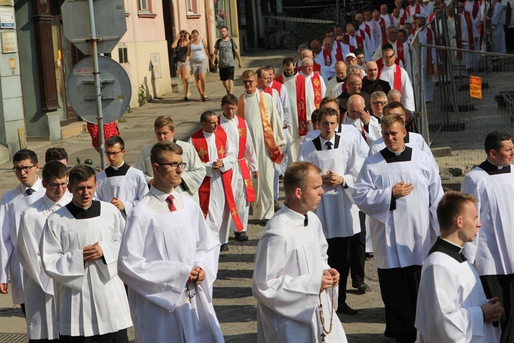 Ze św. Melchiorem w Cieszynie ponad granicami - procesja 2019