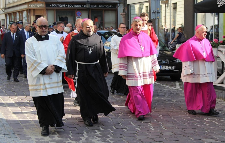 Ze św. Melchiorem w Cieszynie ponad granicami - procesja 2019