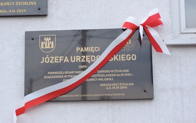 Mieszkańcy Żychlina upamiętnili okrutną śmierć Józefa Urzędowskiego. 