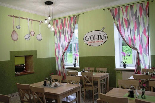 Pierwszy obiad z "Chochlą" w Bielsku-Białej Lipniku