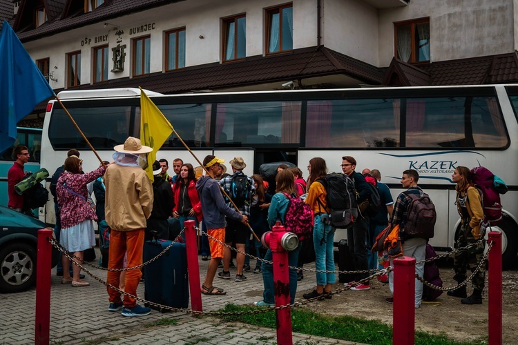 Obóz w Białym Dunajcu 2019 - dzień 1