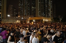 Protesty w Hongkongu