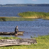 Jezioro Drywiaty to jedno z kilku jezior w rejonie Brasławia.
