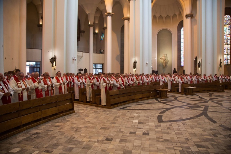 Dzień wspólnoty kapłanów w Katedrze Chrystusa Króla