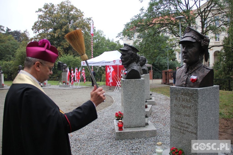 Odsłonięcie popiersi Żołnierzy Niezłomnych w Głogowie