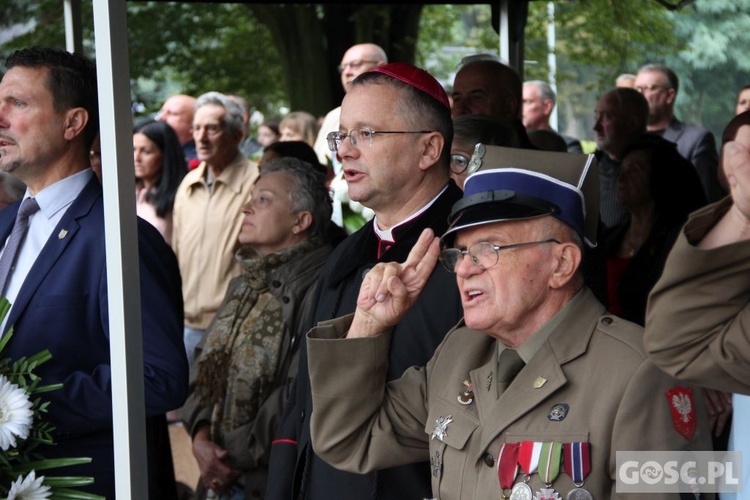 Odsłonięcie popiersi Żołnierzy Niezłomnych w Głogowie