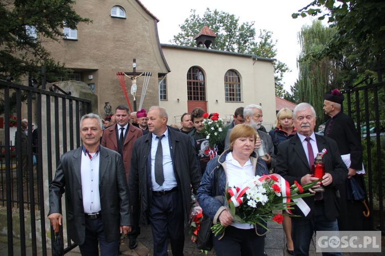 Odsłonięcie popiersi Żołnierzy Niezłomnych w Głogowie