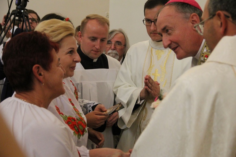 Bobowa. Błogosławieństwo odnowionego kościoła w 680. rocznicę lokacji miasta