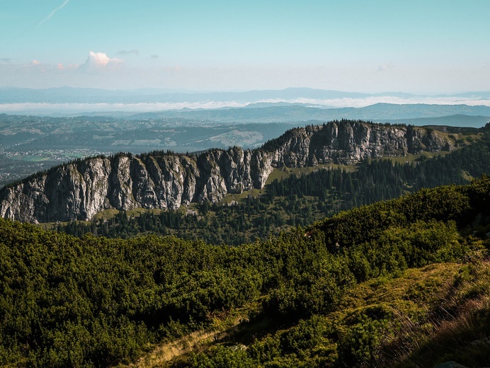 Biały Dunajec - studenci na szlaku