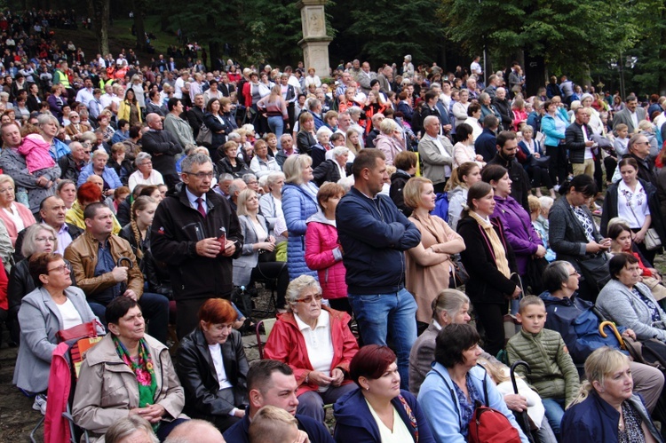 Pielgrzymka Rodzin do Kalwarii Zebrzydowskiej 2019 - Msza św.