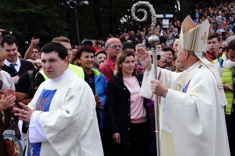 Pielgrzymka Rodzin do Kalwarii Zebrzydowskiej 2019 - Msza św.