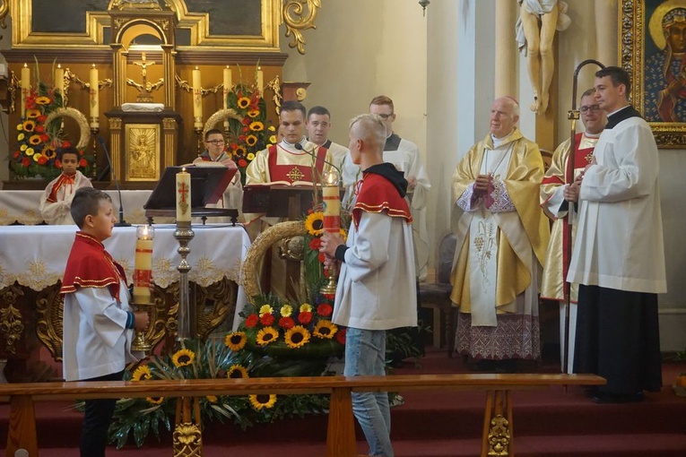 Dożynki wojewódzko-diecezjalne w Niemczy