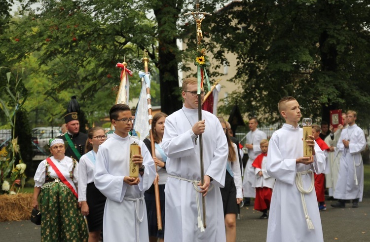 Diecezjalno-powiatowo-gminne dożynki w Chybiu - 2019